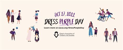 dress purple day 2024